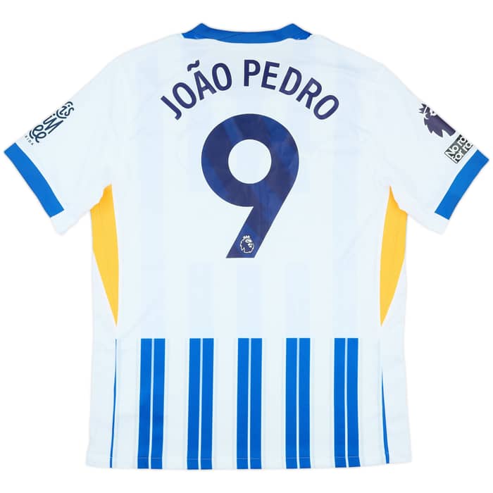 2024-25 Brighton Match Issue Home Shirt Joao Pedro #9