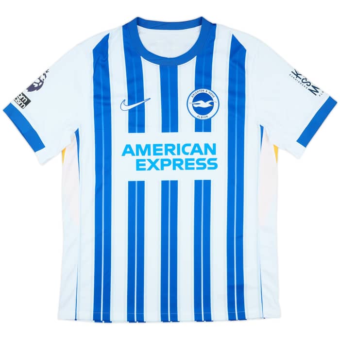 2024-25 Brighton Match Issue Home Shirt Joao Pedro #9