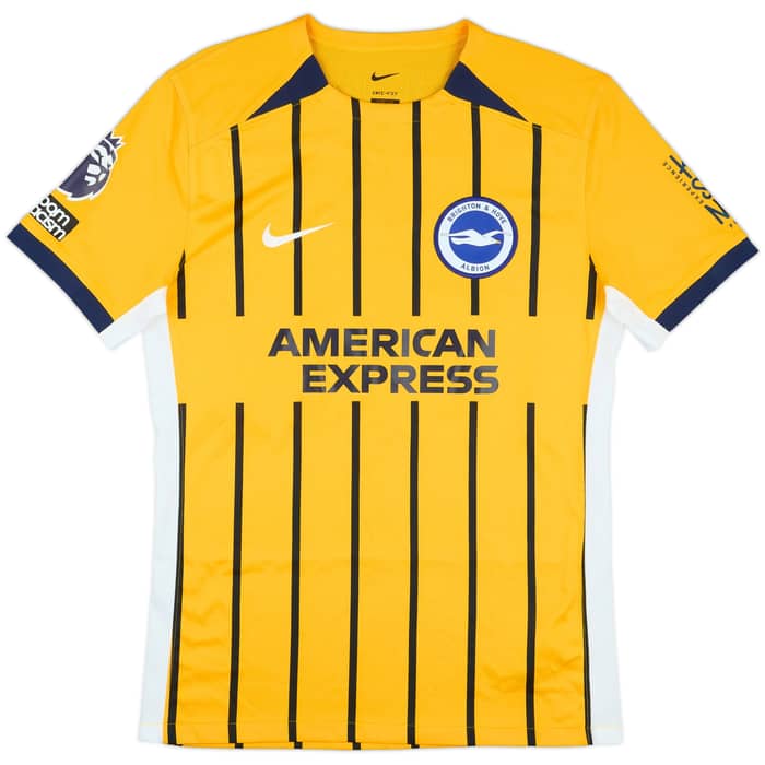 2024-25 Brighton Match Issue Away Shirt Mitoma #22