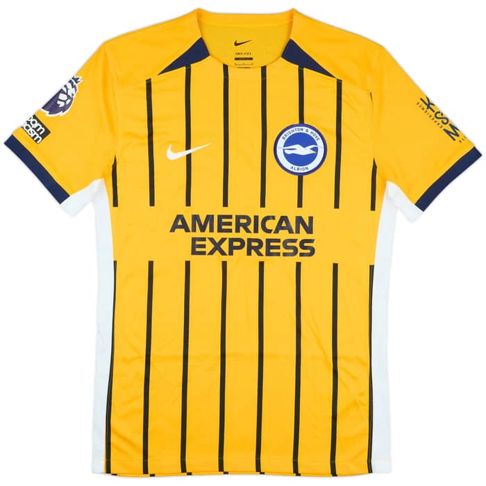 2024-25 Brighton Match Issue Away Shirt Lamptey #2