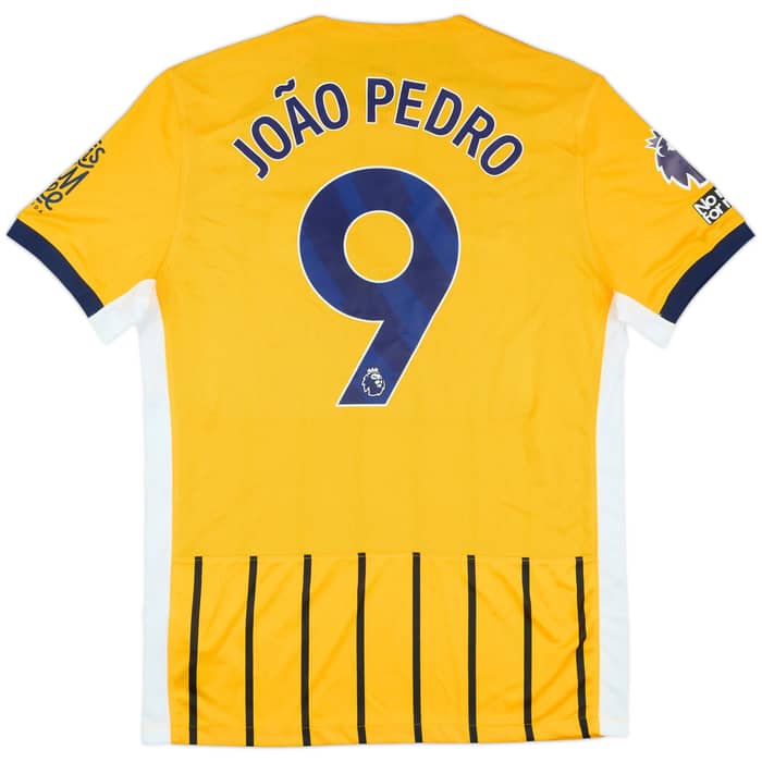 2024-25 Brighton Match Issue Away Shirt Joao Pedro #9