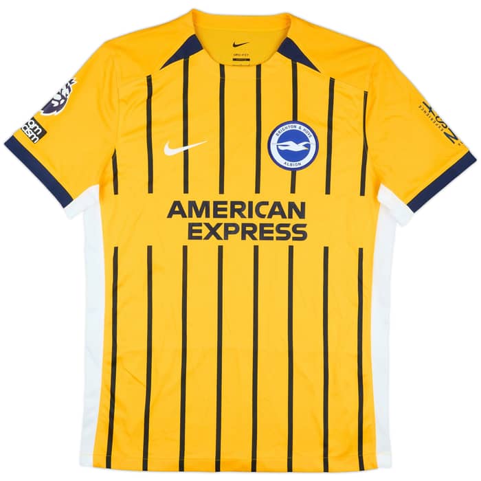 2024-25 Brighton Match Issue Away Shirt Welbeck #18