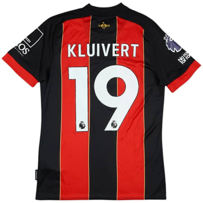 2024-25 Bournemouth Match Issue Home Shirt Kluivert #19