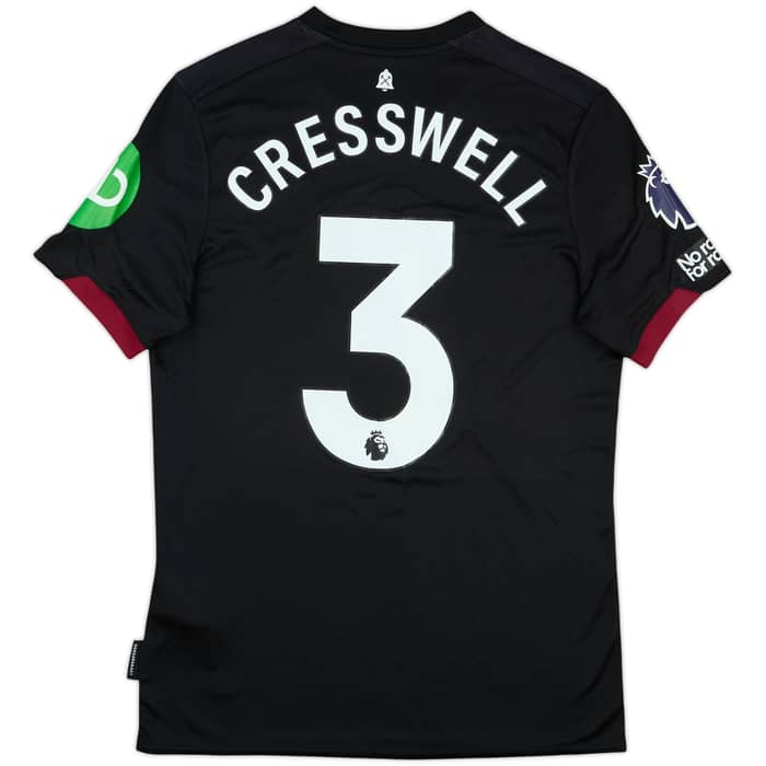 2024-25 West Ham Match Issue Away Shirt Cresswell #3
