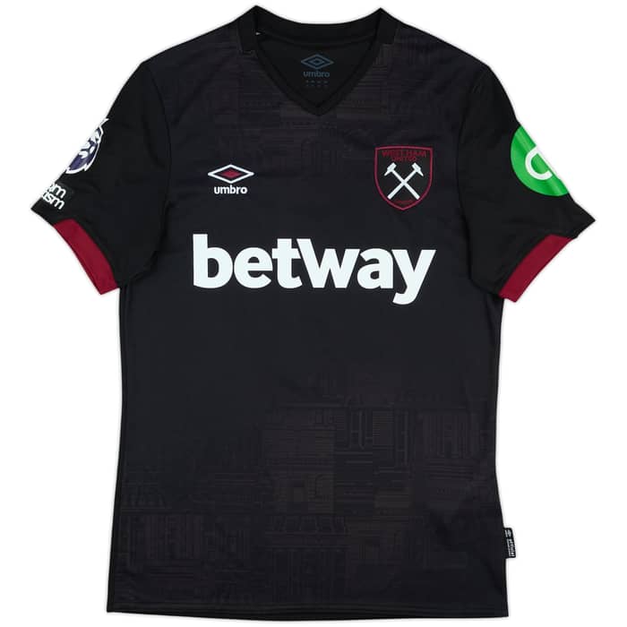 2024-25 West Ham Match Issue Away Shirt Cresswell #3