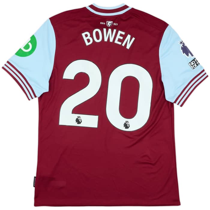 2024-25 West Ham Match Issue Home Shirt Bowen #20
