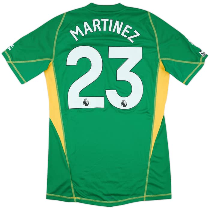 2024-25 Aston Villa Match Issue GK Shirt Martinez #23