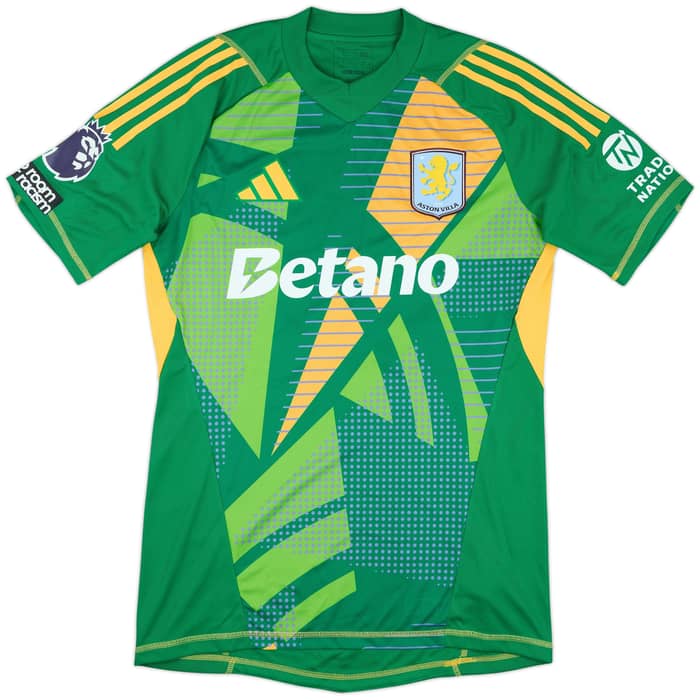 2024-25 Aston Villa Match Issue GK Shirt Martinez #23
