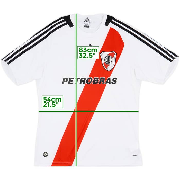 2008-10 River Plate Home Shirt - 8/10 - (XL)