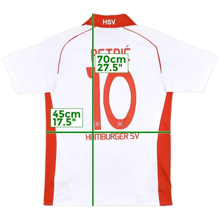 2010-11 Hamburg Home Shirt Petric #10 - 7/10 - (XL.Boys)