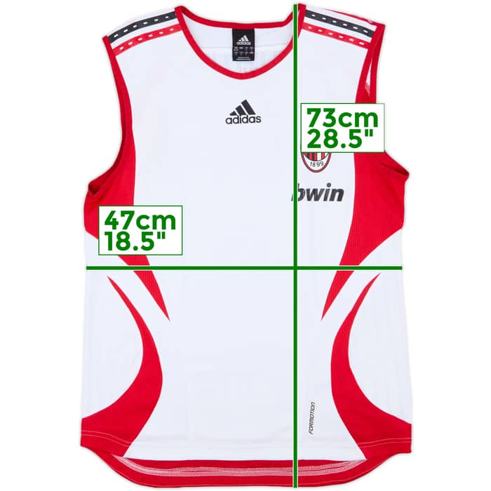 2006-07 AC Milan adidas Training Vest - 6/10 - (M)
