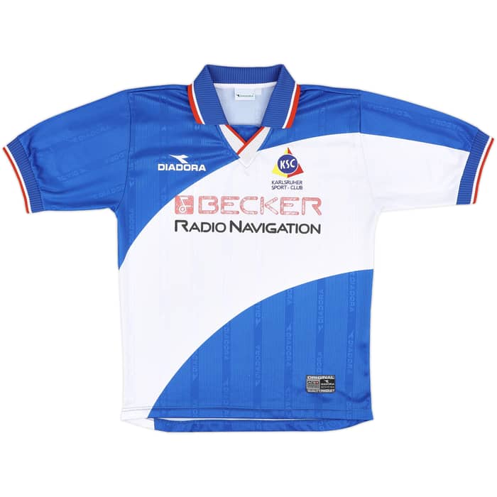 1999-00 Karlsruhe Home Shirt - 5/10 - (XL)