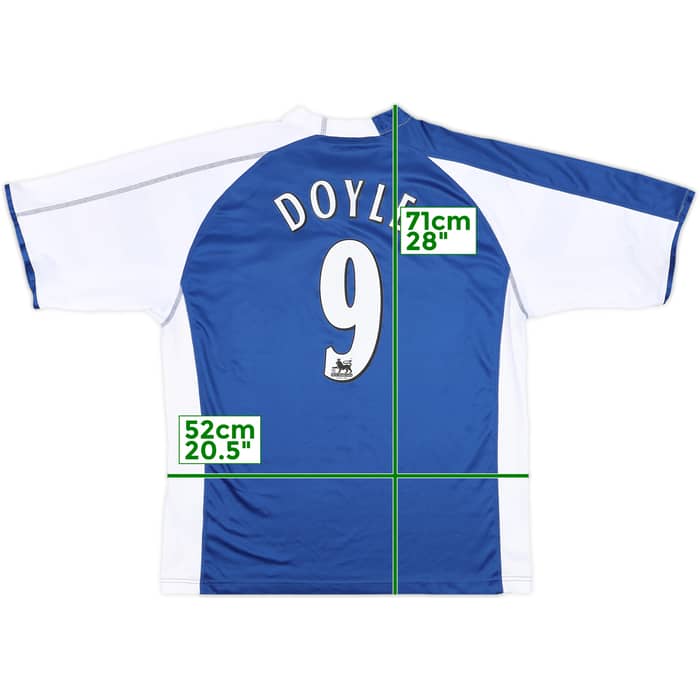 2006-08 Reading Home Shirt Doyle #9 - 7/10 - (XL)