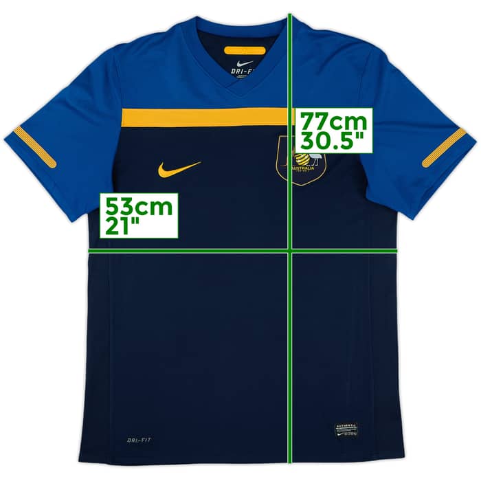 2010-11 Australia Away Shirt - 8/10 - (M)