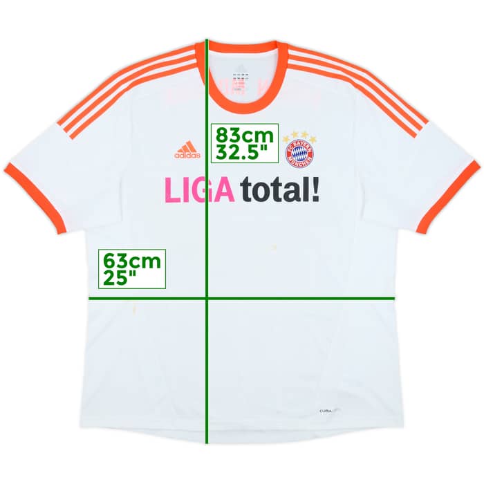 2012-13 Bayern Munich Away Shirt - 4/10 - (XXL)