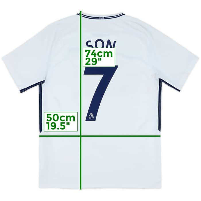 2017-18 Tottenham Home Shirt Son #7 - 7/10 - (M)