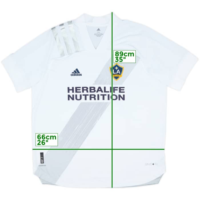 2020 LA Galaxy Home Shirt - 9/10 - (XXL)