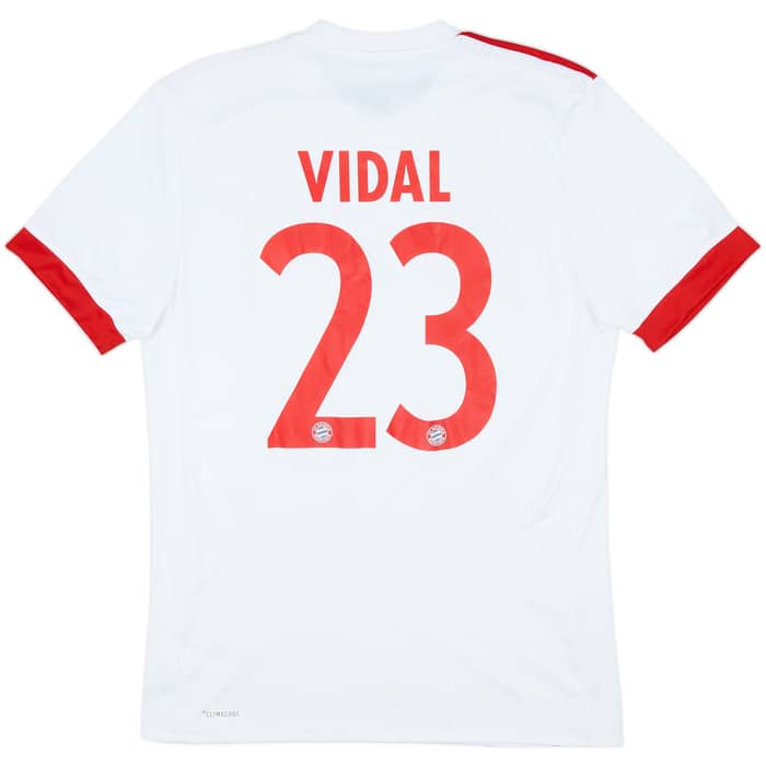 2017-18 Bayern Munich European Third Shirt Vidal #23 - 8/10 - (S)
