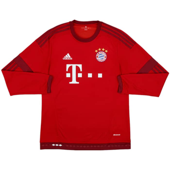 2015-16 Bayern Munich Home L/S Shirt Coman #29 - 6/10 - (M)