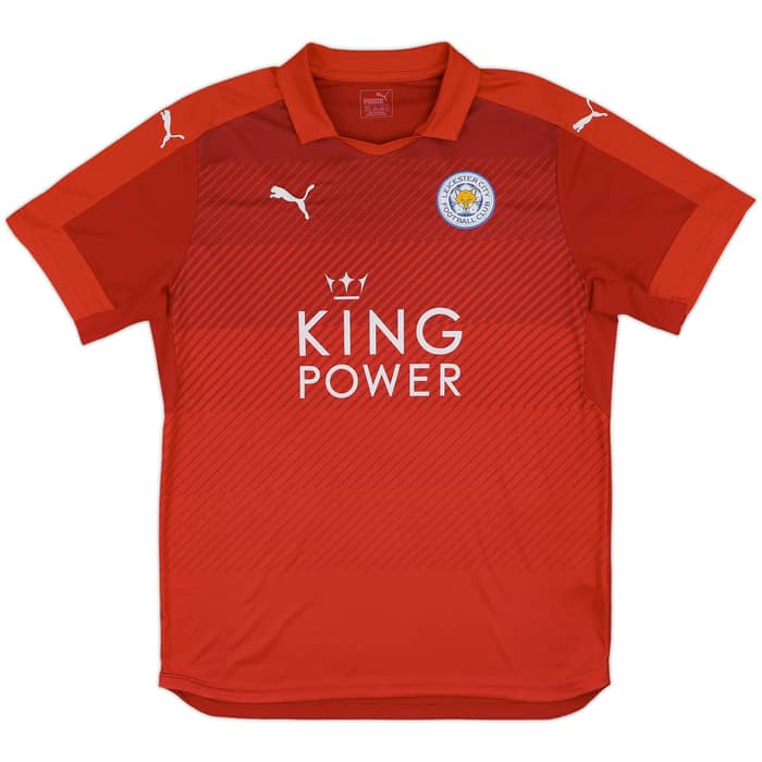 2016-17 Leicester Away Shirt Vardy #9 - 10/10 - (XL)