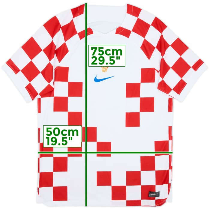 2022-23 Croatia Home Shirt - 10/10 - (M)