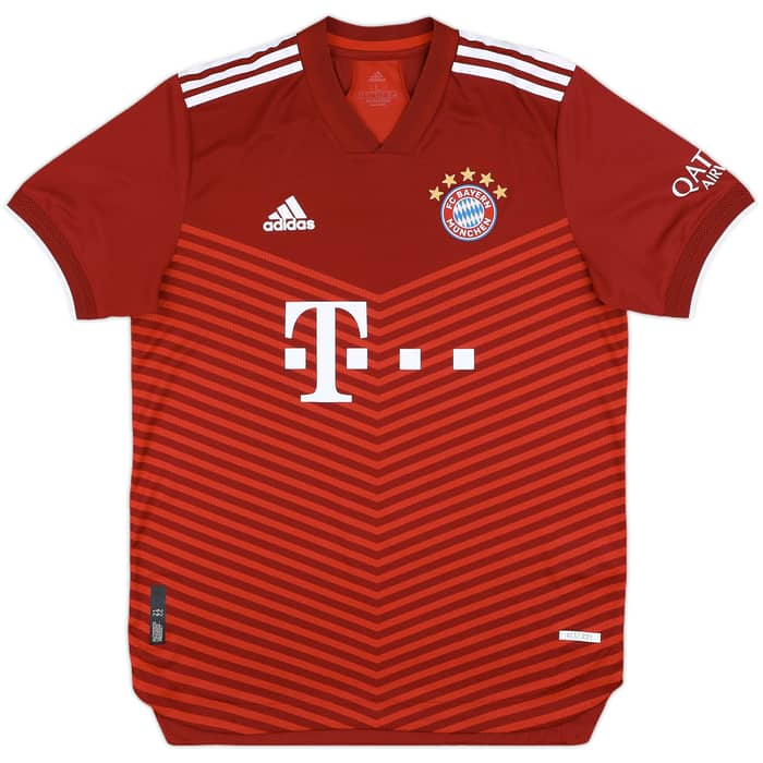2021-22 Bayern Munich Authentic Home Shirt Mane #17 - 6/10 - (L)