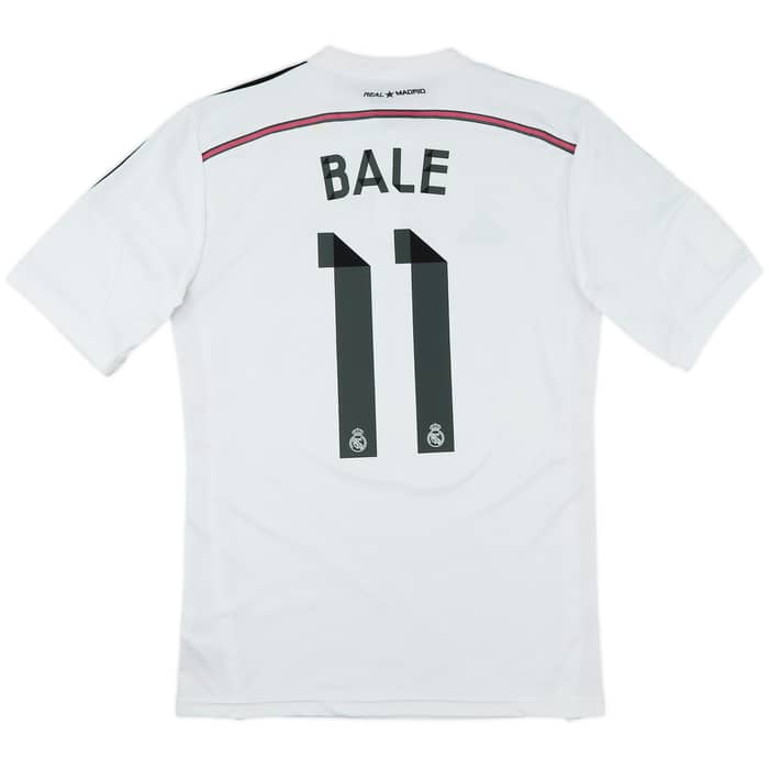 2014-15 Real Madrid Home Shirt Bale #11 - 7/10 - (M)