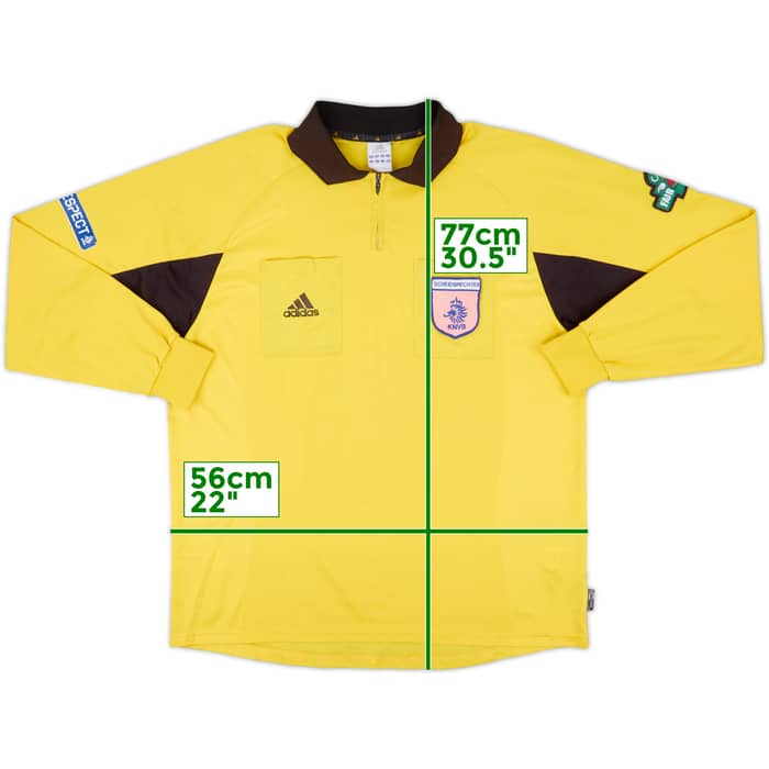 2003 Netherlands adidas Referee L/S Shirt - 6/10 - (XL)