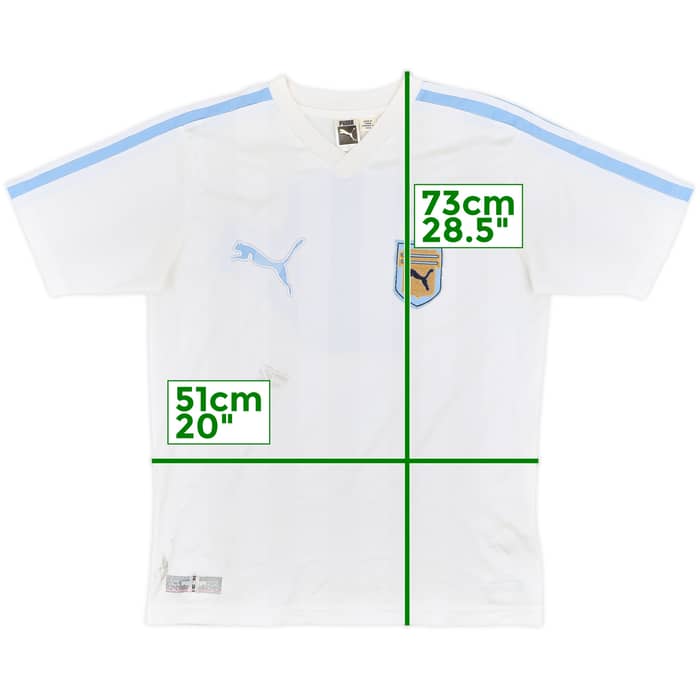 2008 Uruguay Puma Retro Away Shirt #10 - 5/10 - (L)