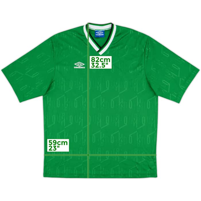 1990s Umbro Template Shirt - 8/10 - (XL)