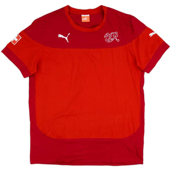 2014-15 Switzerland Puma Cotton Tee - 8/10 - (L)