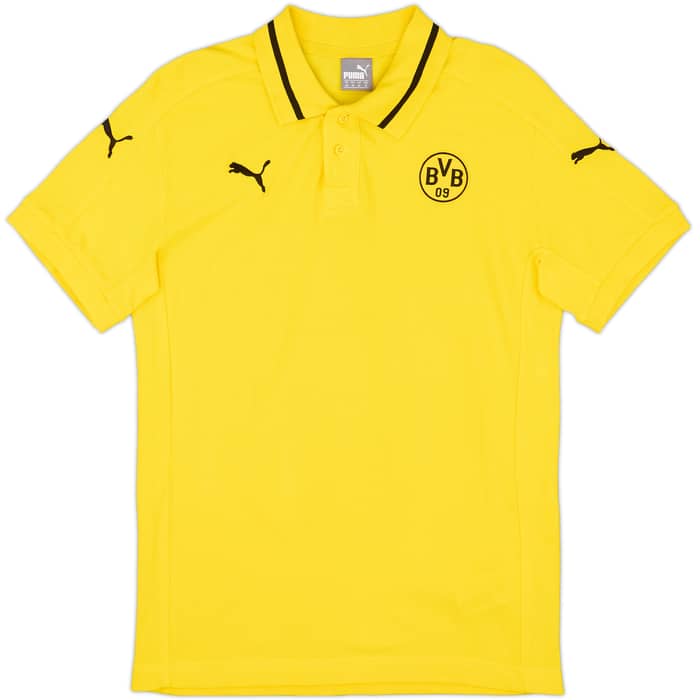 2020-21 Borussia Dortmund Puma Polo Shirt - 9/10 - (M)