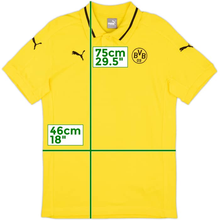 2020-21 Borussia Dortmund Puma Polo Shirt - 9/10 - (M)