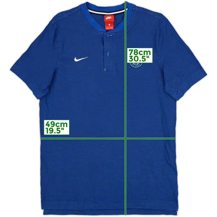 2018-19 Paris Saint-Germain Nike Polo Shirt - 9/10 - (L)