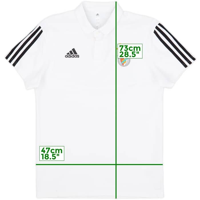 2019-20 Benfica adidas Polo Shirt - 9/10 - (S)