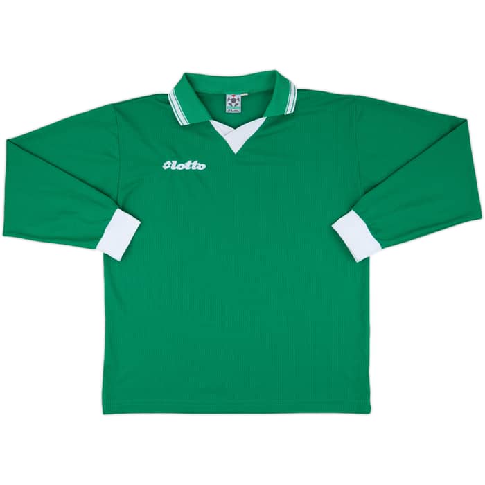 1990s Lotto Template L/S Shirt - 9/10 - (L)