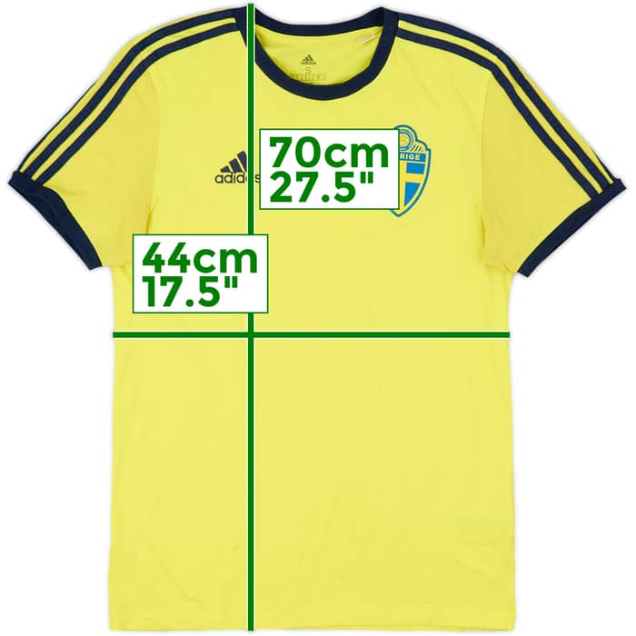 2019-20 Sweden adidas Cotton Tee - 7/10 - (S)