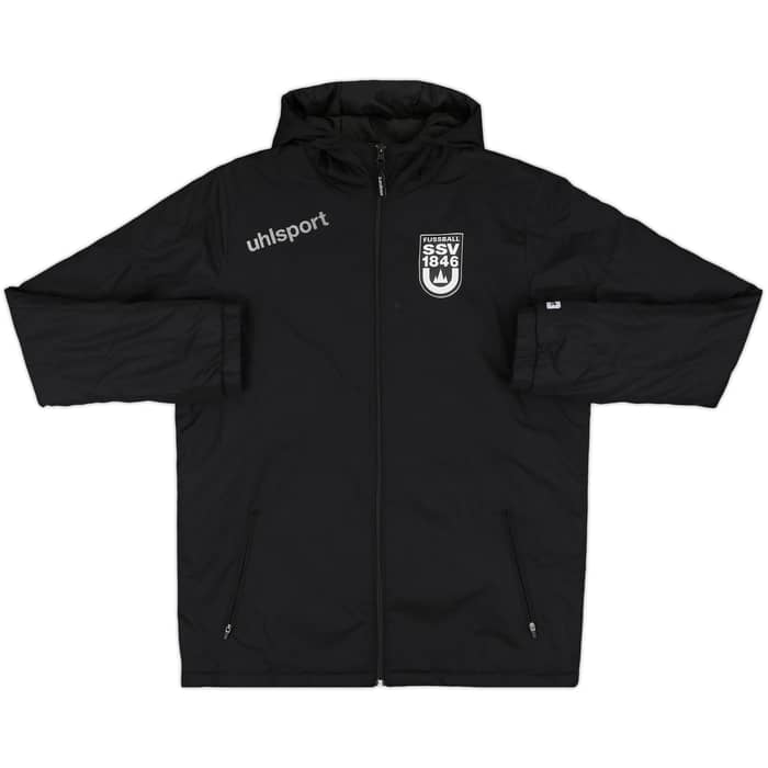 2019-20 Ulm Uhlsport Hooded Padded Bench Coat - 8/10 - (L)