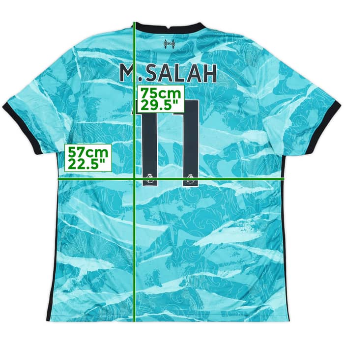2020-21 Liverpool Away Shirt M.Salah #11 - 9/10 - (XXL)