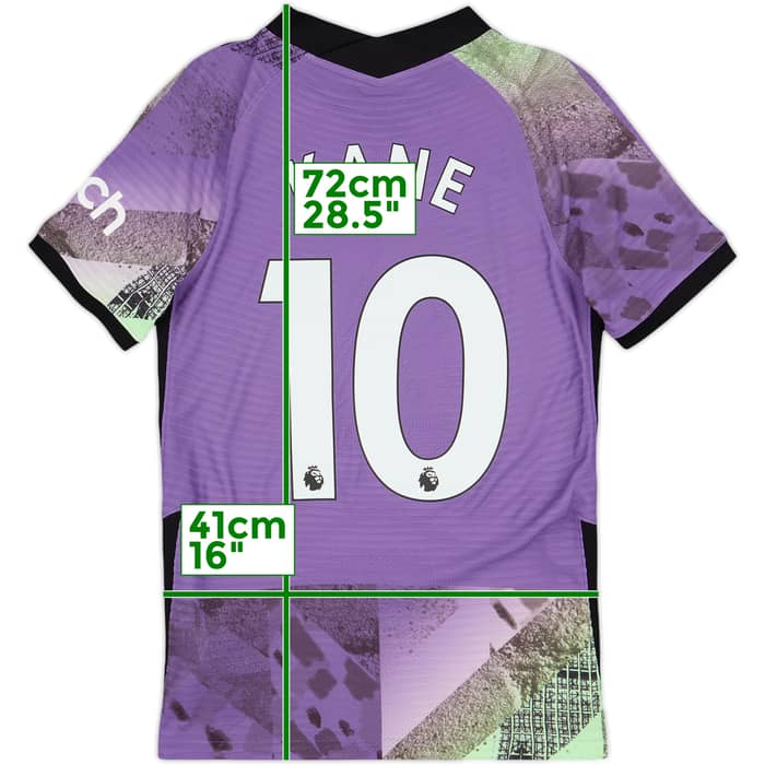 2021-22 Tottenham Authentic Third Shirt Kane #10 - 6/10 - (XS)