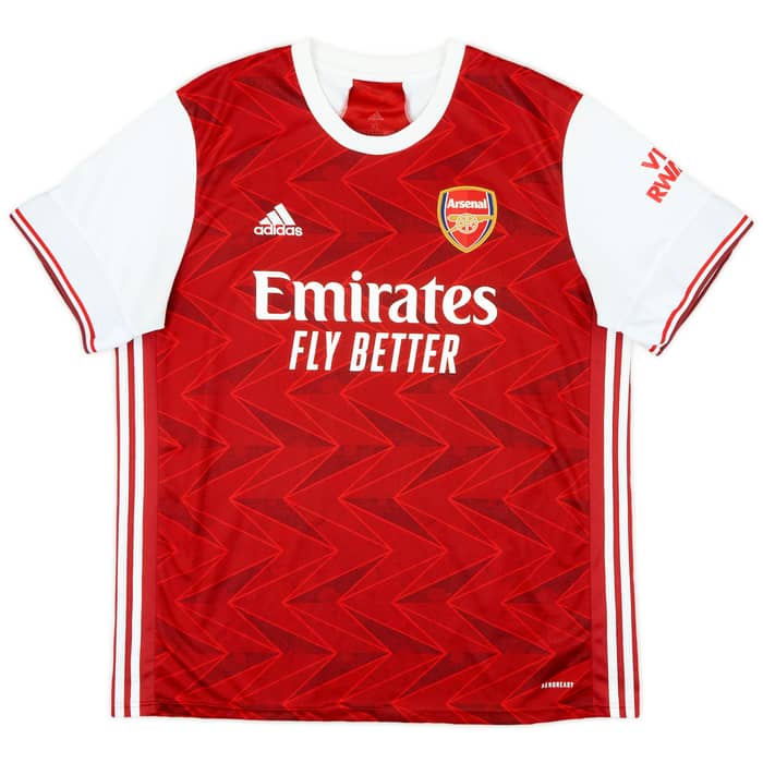 2020-21 Arsenal Home Shirt Saka #7 - 7/10 - (XL)