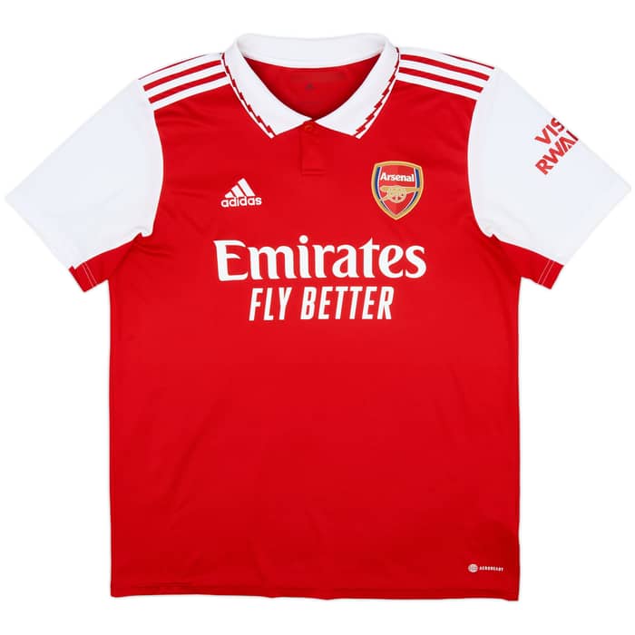 2022-23 Arsenal Home Shirt Odegaard #8 - 8/10 - (L)