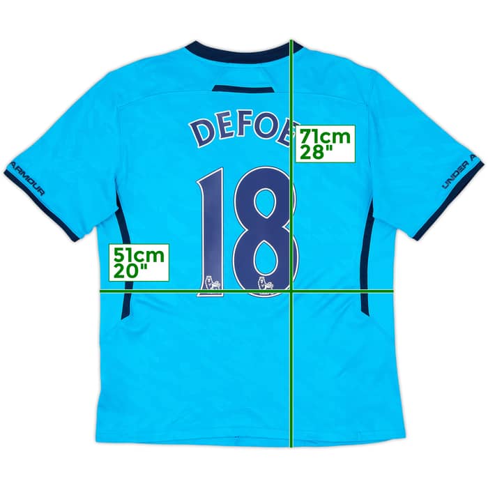 2013-14 Tottenham Away Shirt Defoe #18 - 8/10 - (L)
