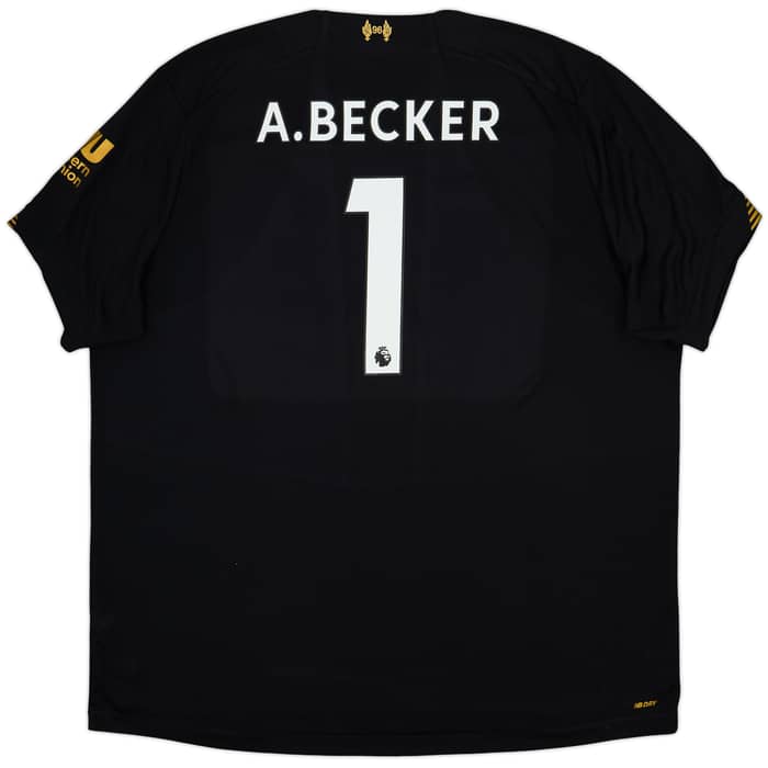2019-20 Liverpool GK S/S Shirt A.Becker #1 - 10/10 - (3XL)