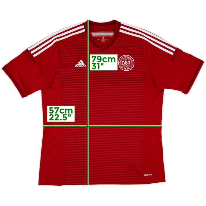2014-15 Denmark Home Shirt - 8/10 - (XL)