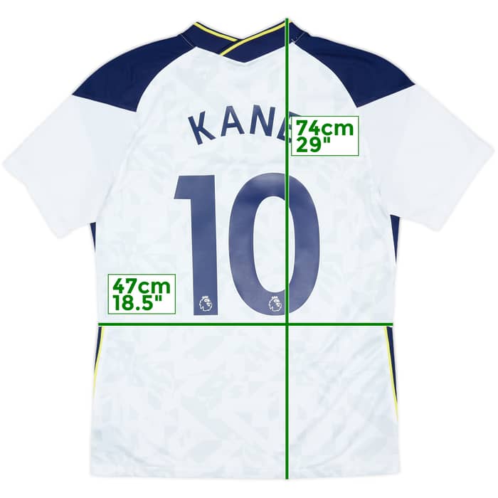 2020-21 Tottenham Home Shirt Kane #10 - 9/10 - (M)