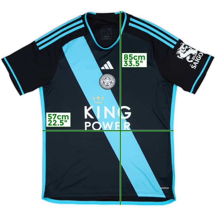 2023-24 Leicester Away Shirt - 10/10 - (XL)