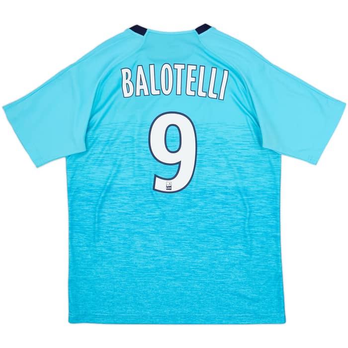 2018-19 Olympique Marseille Third Shirt Balotelli #9 - 10/10 - (L)