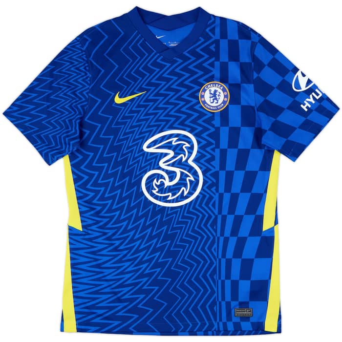2021-22 Chelsea Home Shirt Kante #7 - 9/10 - (M)