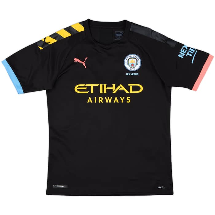 2019-20 Manchester City Away Shirt Kun Aguero #10 - 10/10 - (M)